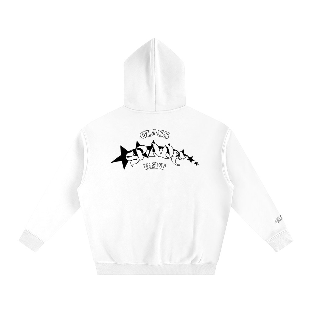 "CLASS STARS HOODIE WHITE"